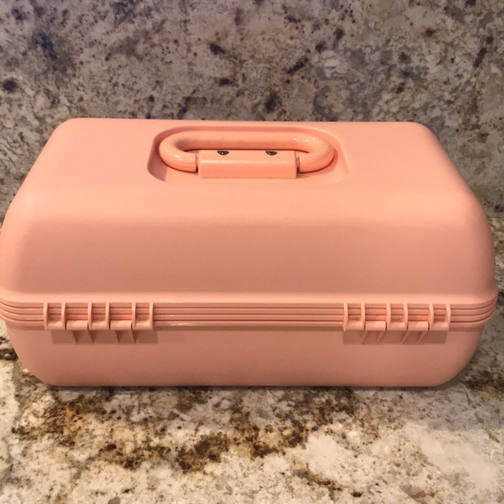 ✨SOLD✨VINTAGE CABOODLES COSMETICS TOTE - Picture 7 of 8